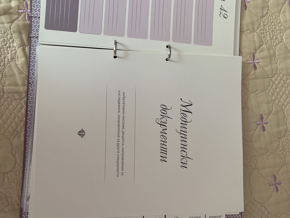 Органайзер на бременността