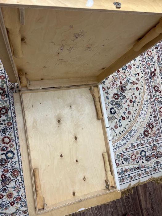 Жер стол ручной работы