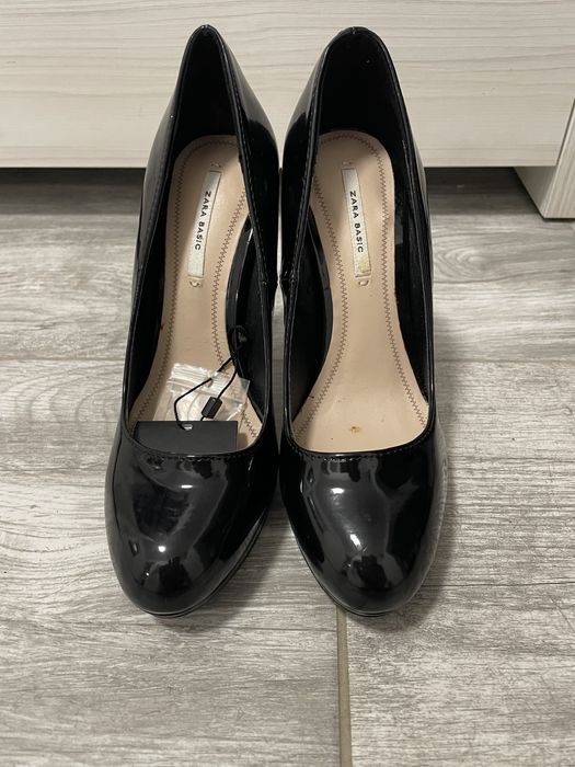 Pantofi Zara, cu toc inalt
