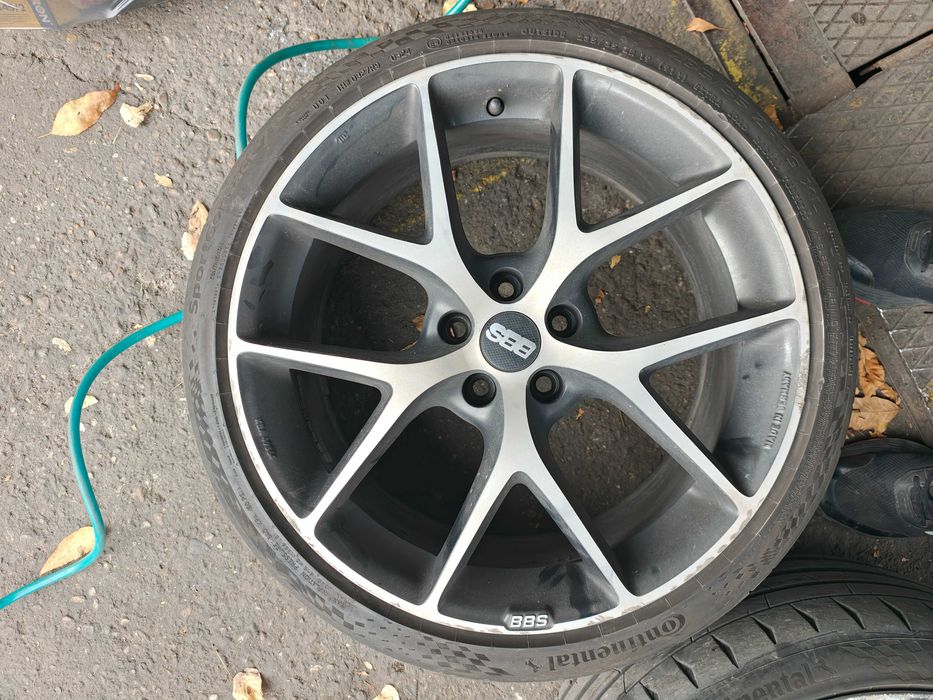 Джанти BBS 19" 5х108 с Гуми Continental 235/35/19