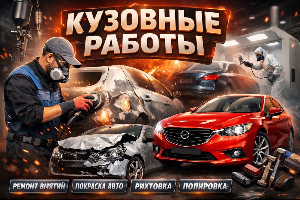 Кузовные работы и покраска
