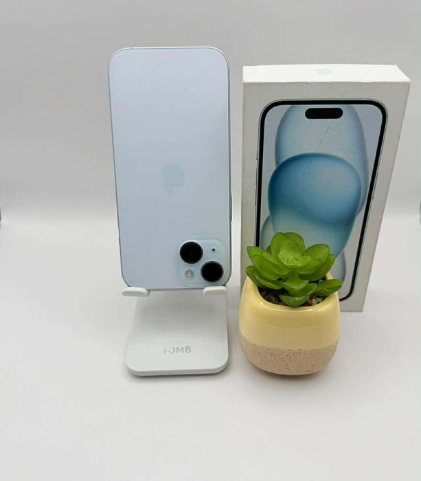 Vând/Schimb iPhone 15 Blue 128 GB Impecabil