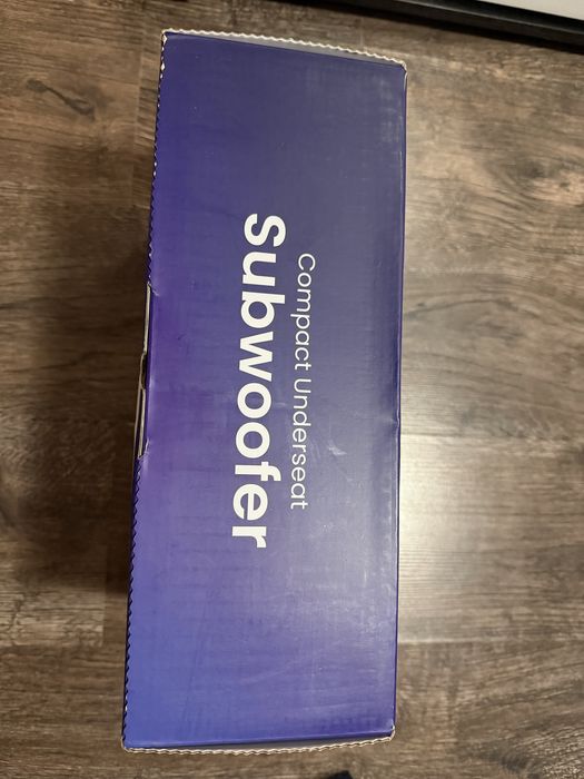 In Phase subwoofer compact underseat 300w