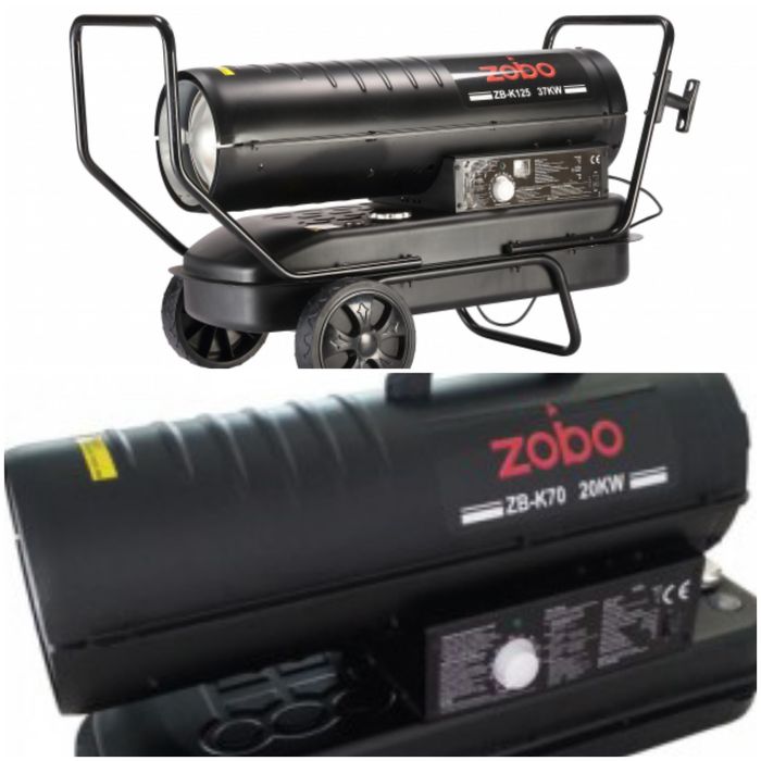 Dezumidificator si aeroterma/Tun de caldura pe motorina de inchiriat