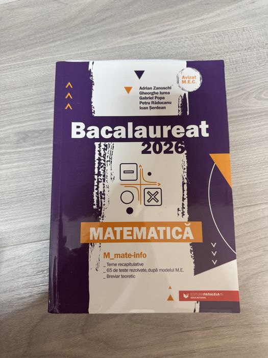 Culegere Matematica Bacalaureat