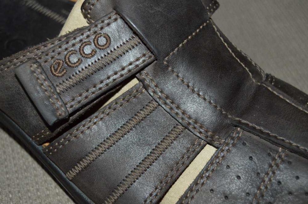 Slapi papuci piele Ecco marime 43