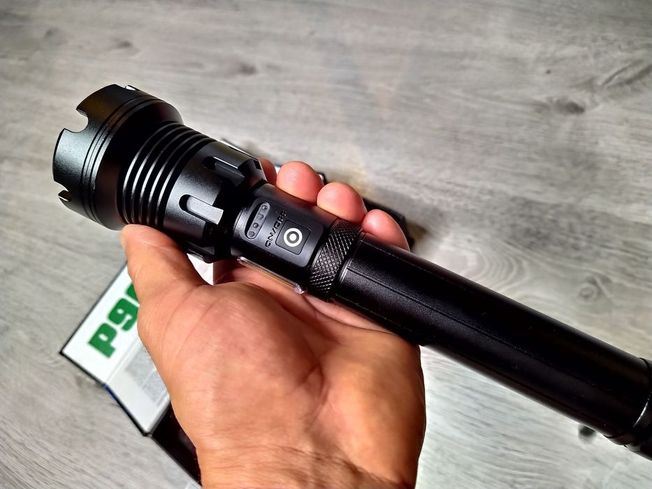 Lanterna PROFESIONALA  XHP90.3 v2 + COB,  100% metal