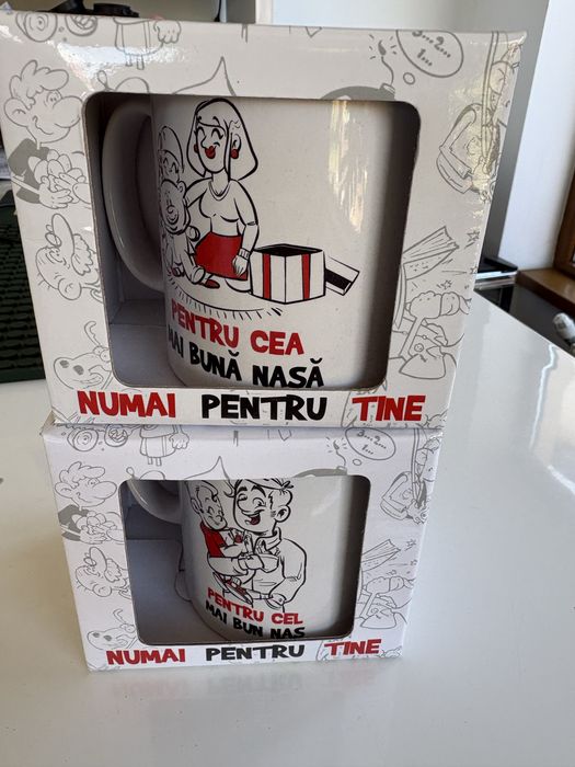 Căni cadou pentru nași