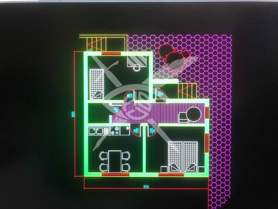 Къща с парцел в село Каравелово