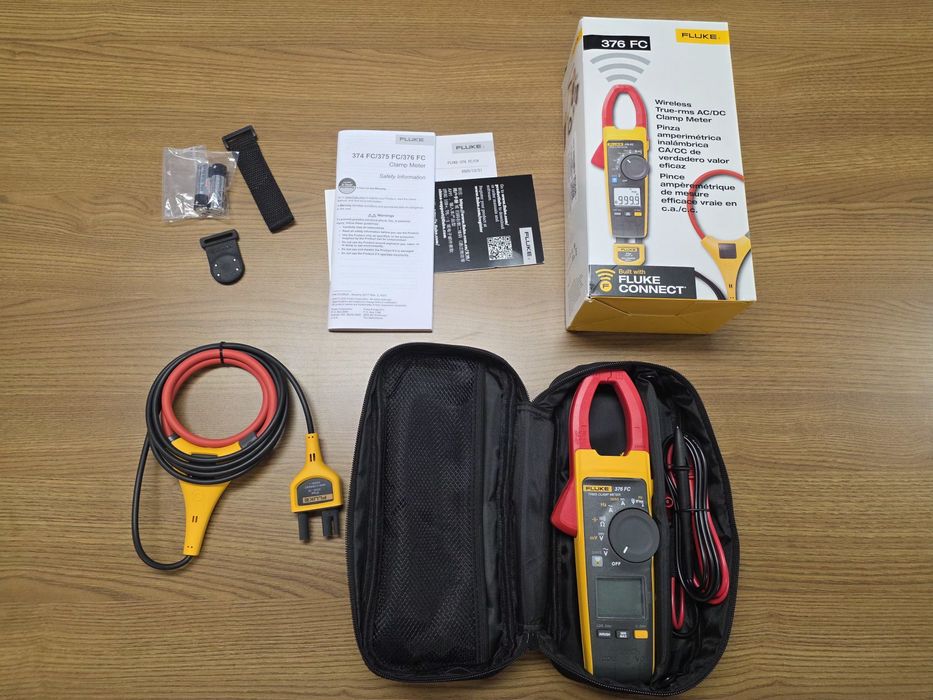 Fluke 375 FC, 376 FC cu Bluetooth,  Fluke Connect.app