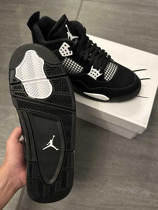 %REDUCERE% Air Jordan 4 White Thunder Ediție Limtată -Verificare Colet