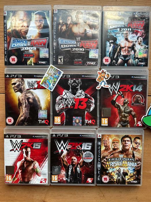 КЕЧ WWE 2K W2K Колекция PlayStation 3 PS3 WWE SmackDown vs. Raw