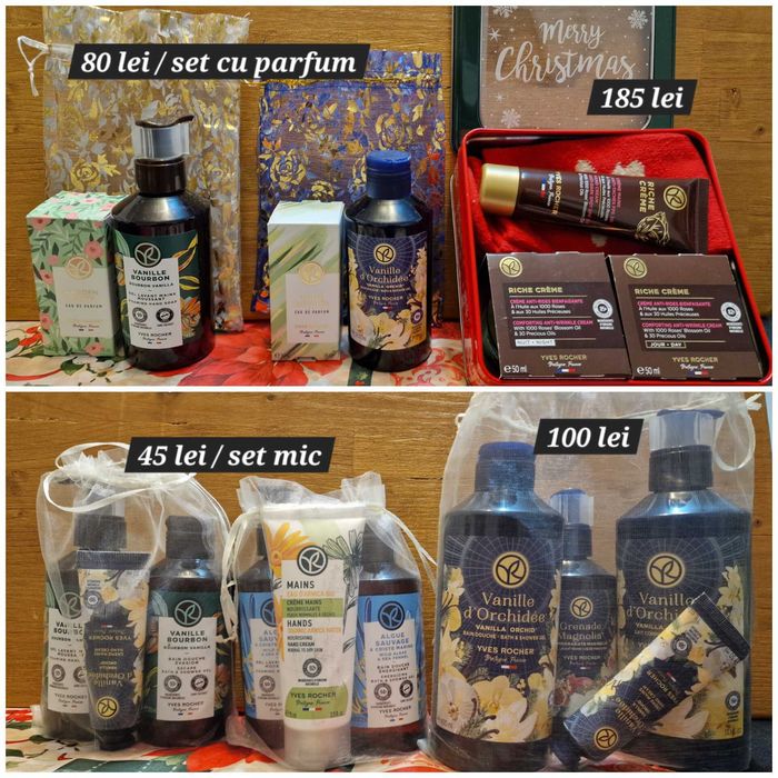 Gel dus sapun lichid lapte corp deodorant gomaj crema Yves Rocher