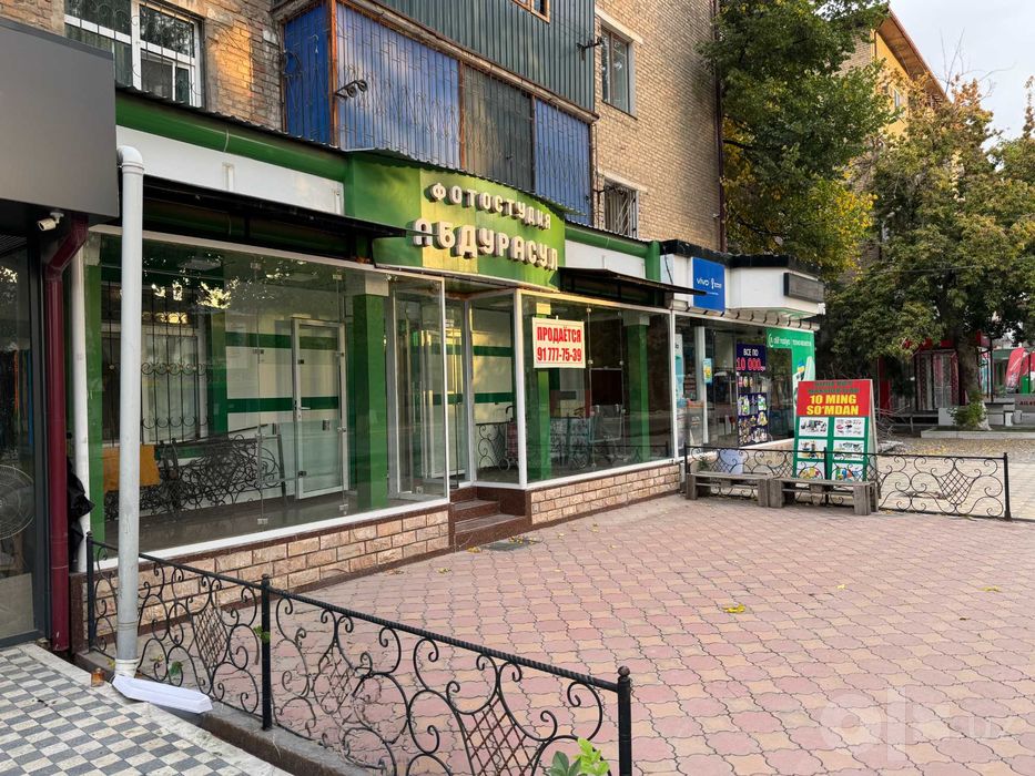 Продаётся нежилой помещение г.Чирчик общий площадью 110м2
