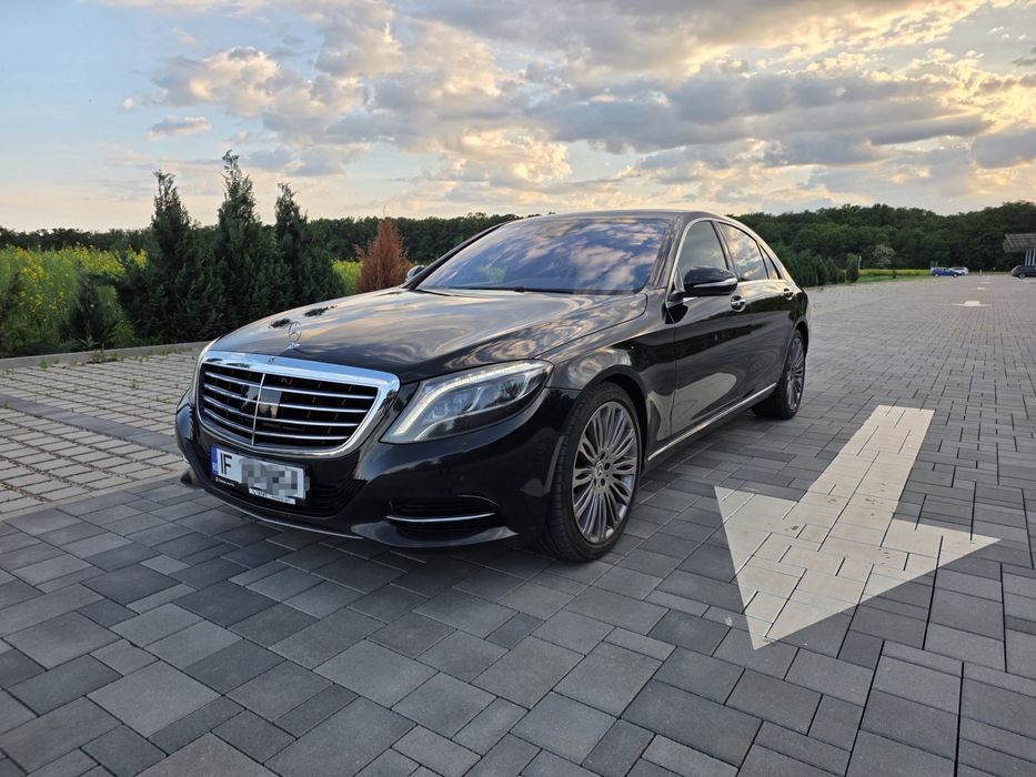 Mercedes s350 long proprietar impecabila estetic si tehnic ventilatie masaj tv/dvd soft close night vision