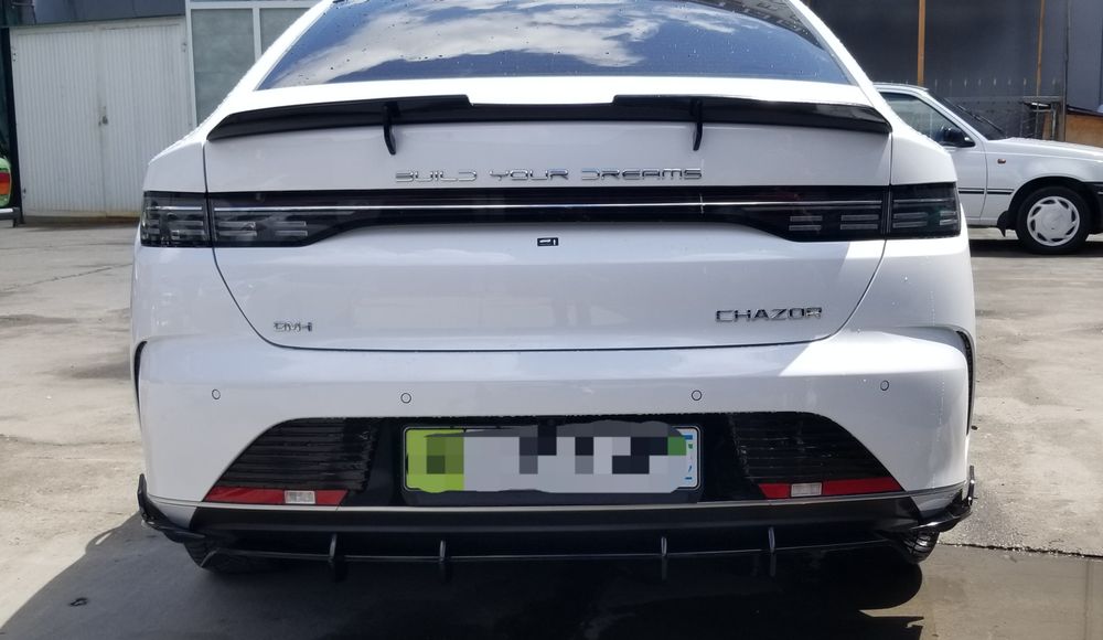 BYD chazor Спойлер. Spoller BYD. Хвост Антикрыло