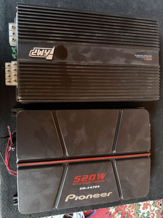 Апаратура сабуфер услитель для авто