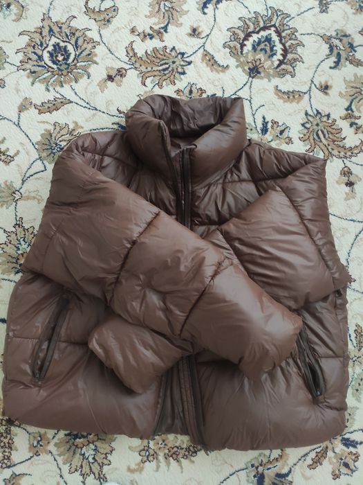 Пуховик теплый размер L