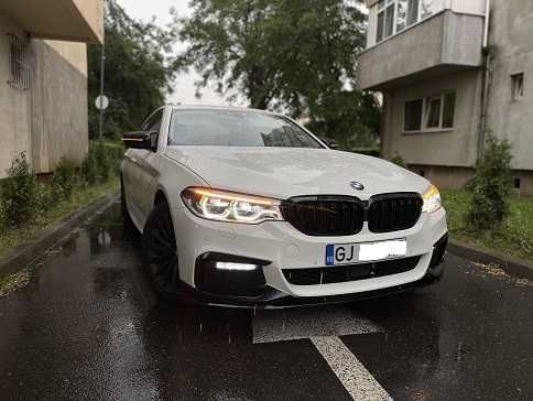 Lip Prelungire Bara Fata BMW 5er G30 G38 (16+) Negru Lucios