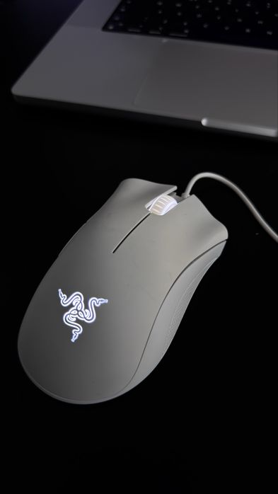 Геймърска мишка Razer DeathAdder Essential | Бяла | 6400 DPI | С кутия