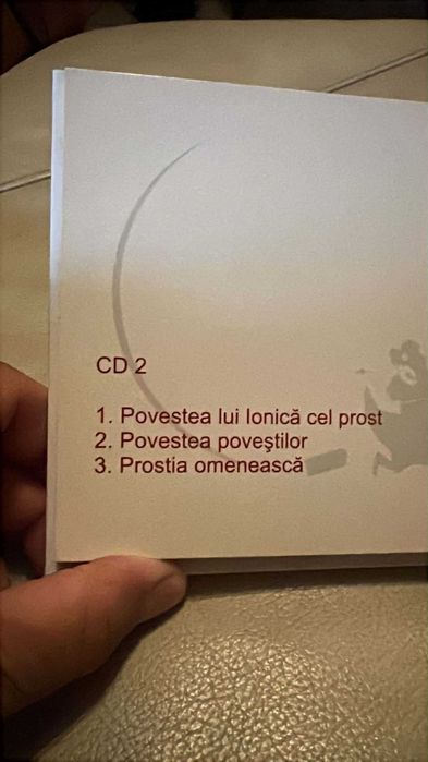 CD Audio Ion Creangă – lectura Mitoș Micleușanu  Planeta Moldova