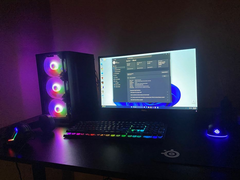 PC gaming + Monitor + Birou + Periferice