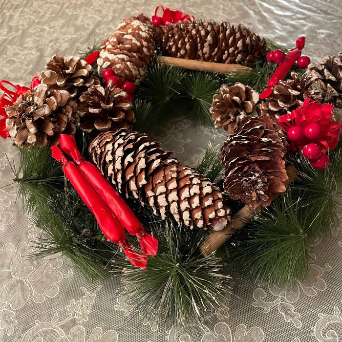 Венок новогодний, 35 см