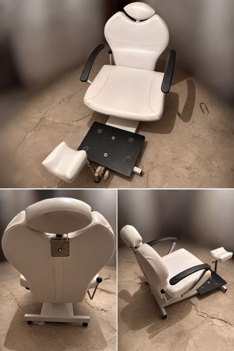 Стол за педикюр - кожен