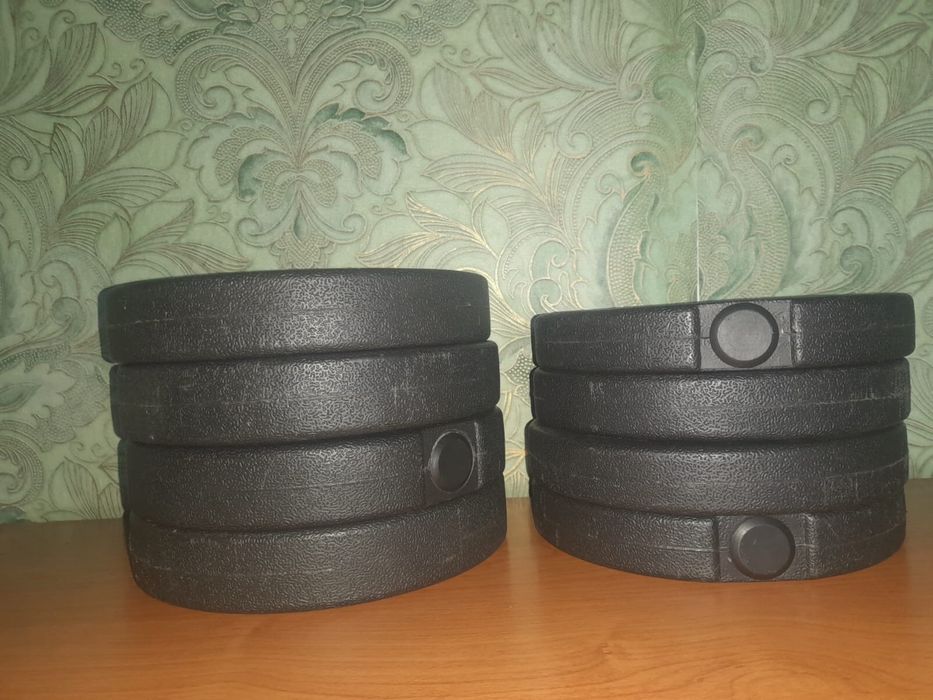 Гантели 15 кг, почти новые