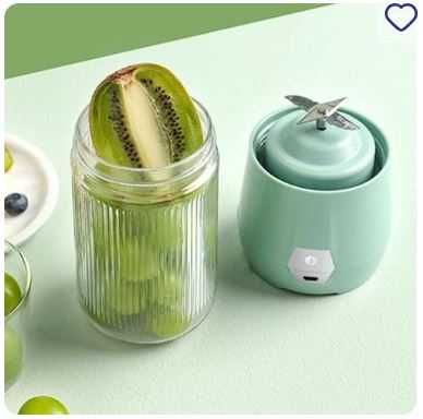 Портативный беспроводной блендер для смузи и коктейлей с USB . 300 мл