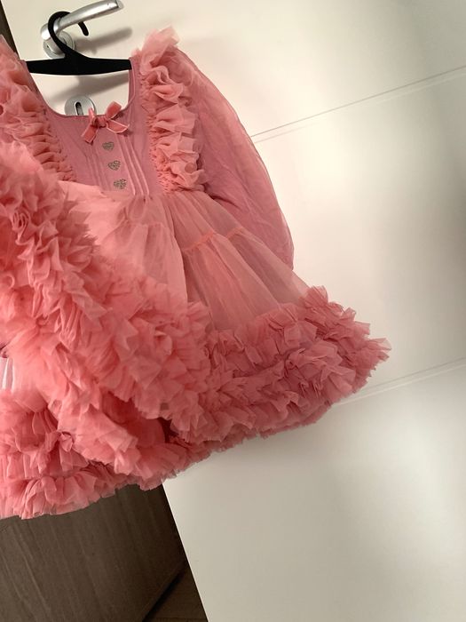 Superba rochie fetița noua m100/110