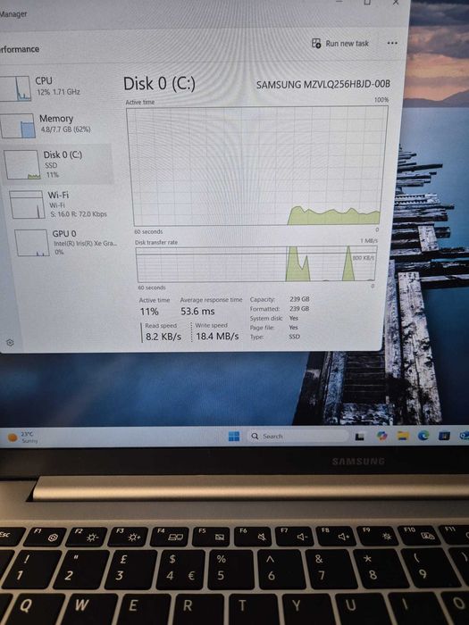 Hope Amanet P10/Laptop Samsung Galaxy Book 2