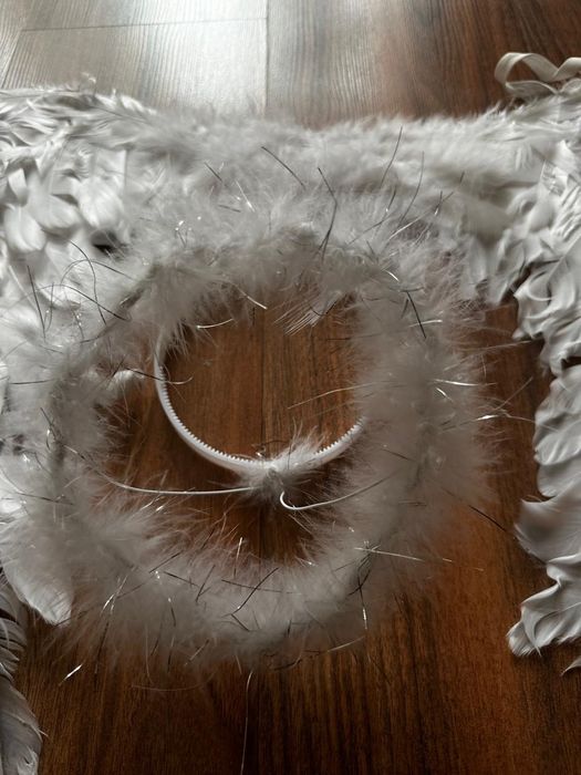 Крылья ангела и нимб