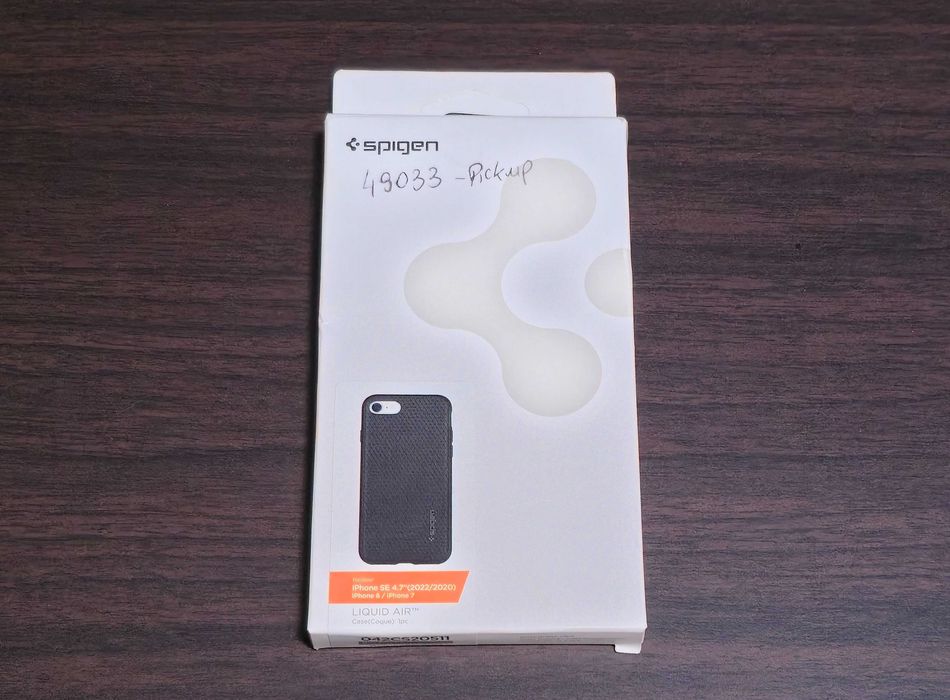 Husa silicon originala Spigen Liquid Air Apple iPhone 7 8 SE 2 2020 SE 3 2022