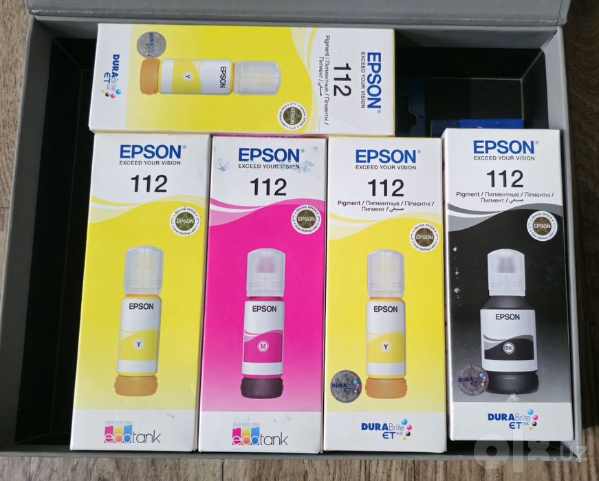 SOTILADI — Original Epson 112 kraskalar