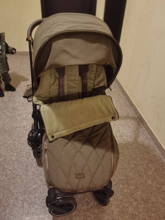 Cybex Priam 4 зимен чувал  и тапицерия Khaki Green