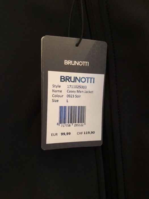 Jacheta/Geaca alergare Brunotti Man Noua/Runing/Marime L/Soir