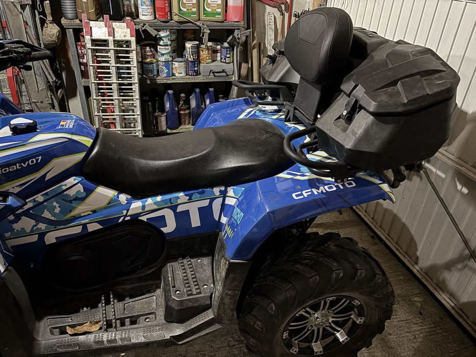 CFMOTO 450L Euro 5, înmatriculat, accesorii multe