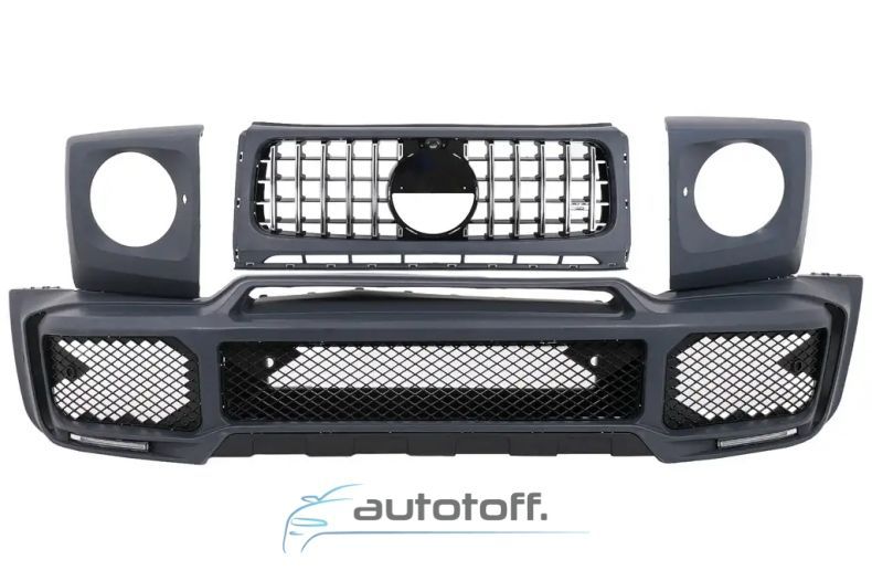 Pachet exterior compatibil Mercedes G-Class W463 (08-17) Conversie la G800 W464 2018+