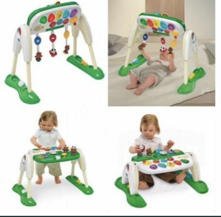 Развивающий столик chicco 3 в 1