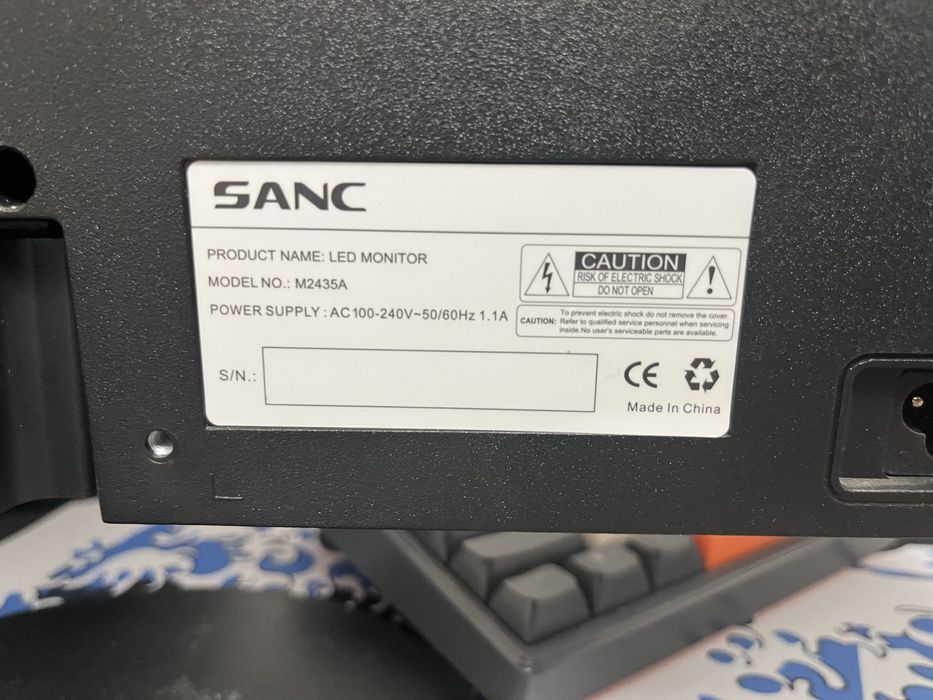 Монитор Sanc 24’ 75 гц