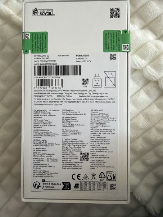 Oppo A5 Pro ,olive green