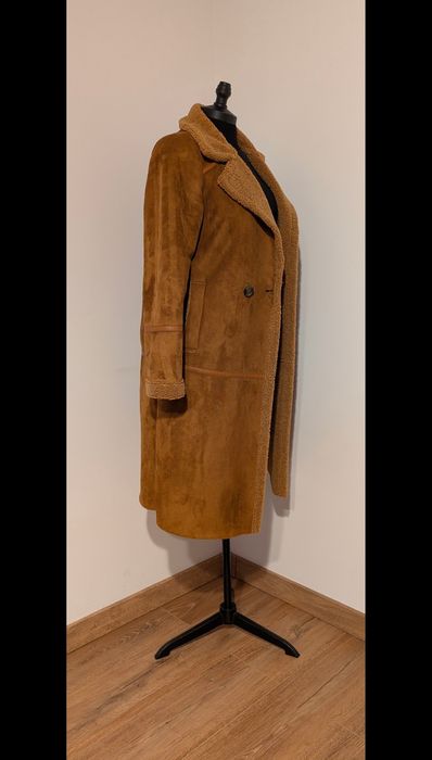 Palton Stradivarius,Mărimea S din blana artificiala