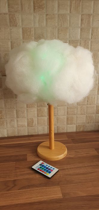 Veioza norisor cu led rgb si telecomanda