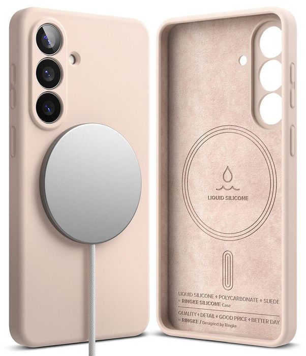 Ringke silicone magnetic magsafe – копринена мекота за samsung galaxy