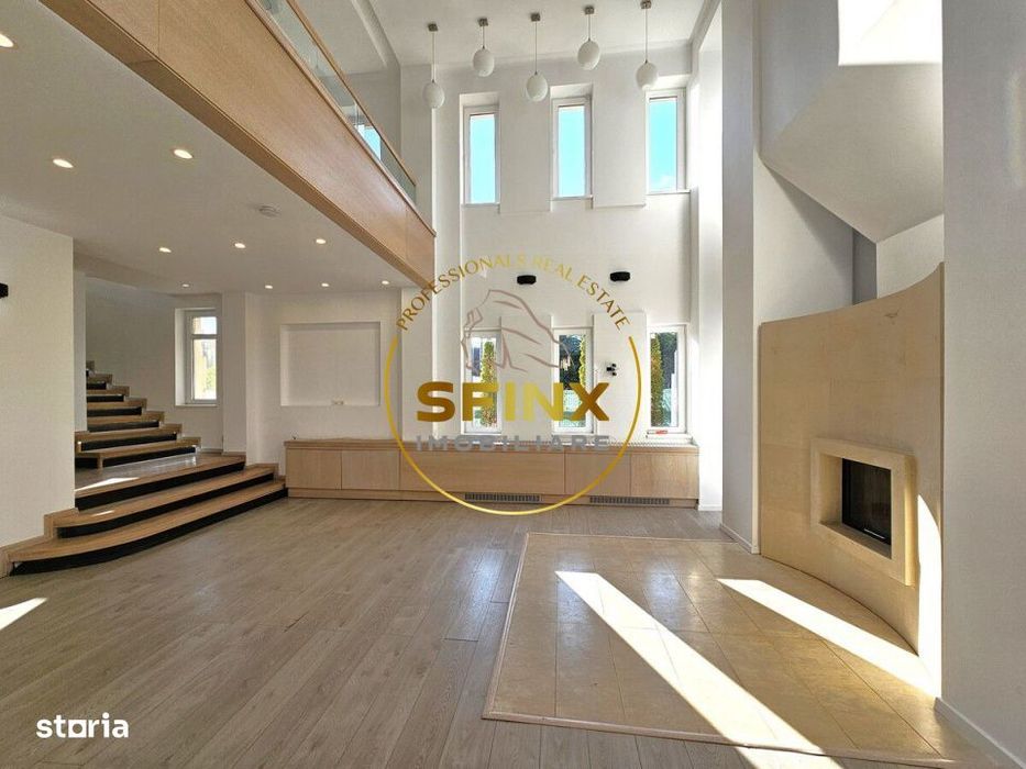 Baneasa Residential Park, 5 bedroom villa for rent, parking, yard