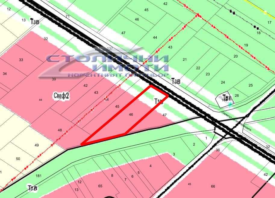 Продава се Парцел в с. Световрачене, Област София-град - 4568 кв.м за 25 €/кв.м - Снимка #2