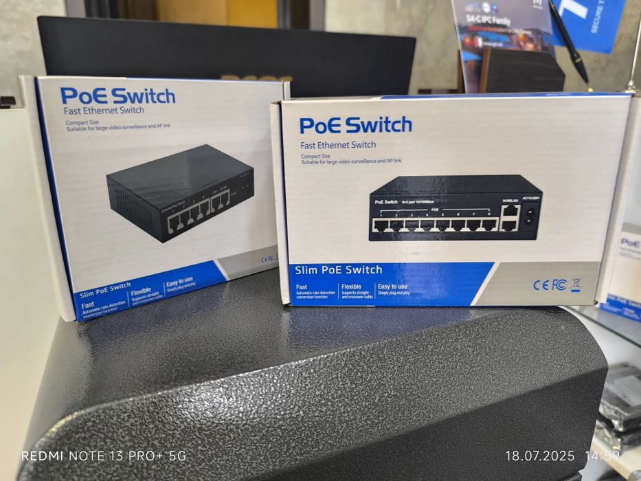 Poe switch kamera