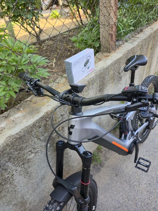 Cube Stereo SL Електрически Карбонов Ендуро велосипед 27.5 L размер 1x12 XT Rockshox ZEB