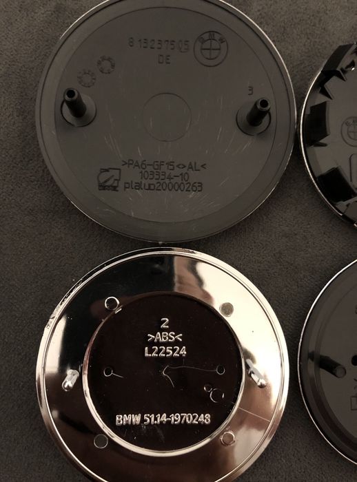 Set Embleme spate 82mm 78mm 74mm Seria 1 3 5 7 BMW E46 E90 E60 F10 F30